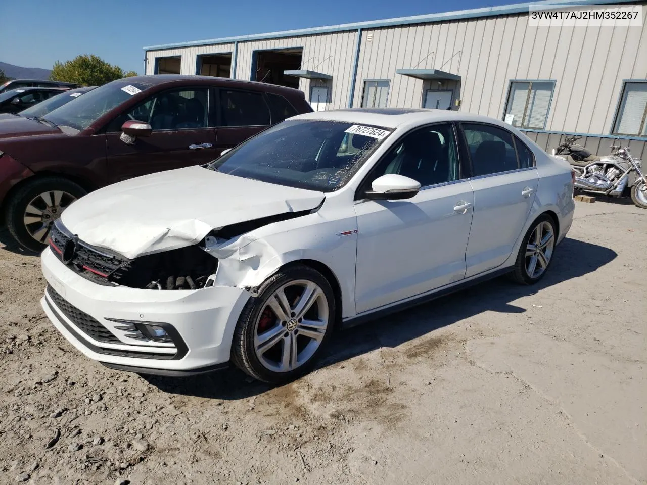 3VW4T7AJ2HM352267 2017 Volkswagen Jetta Gli