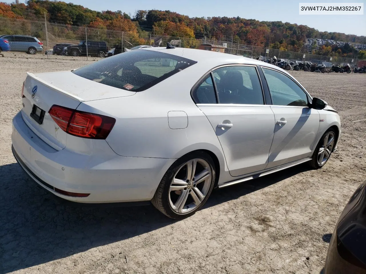 3VW4T7AJ2HM352267 2017 Volkswagen Jetta Gli