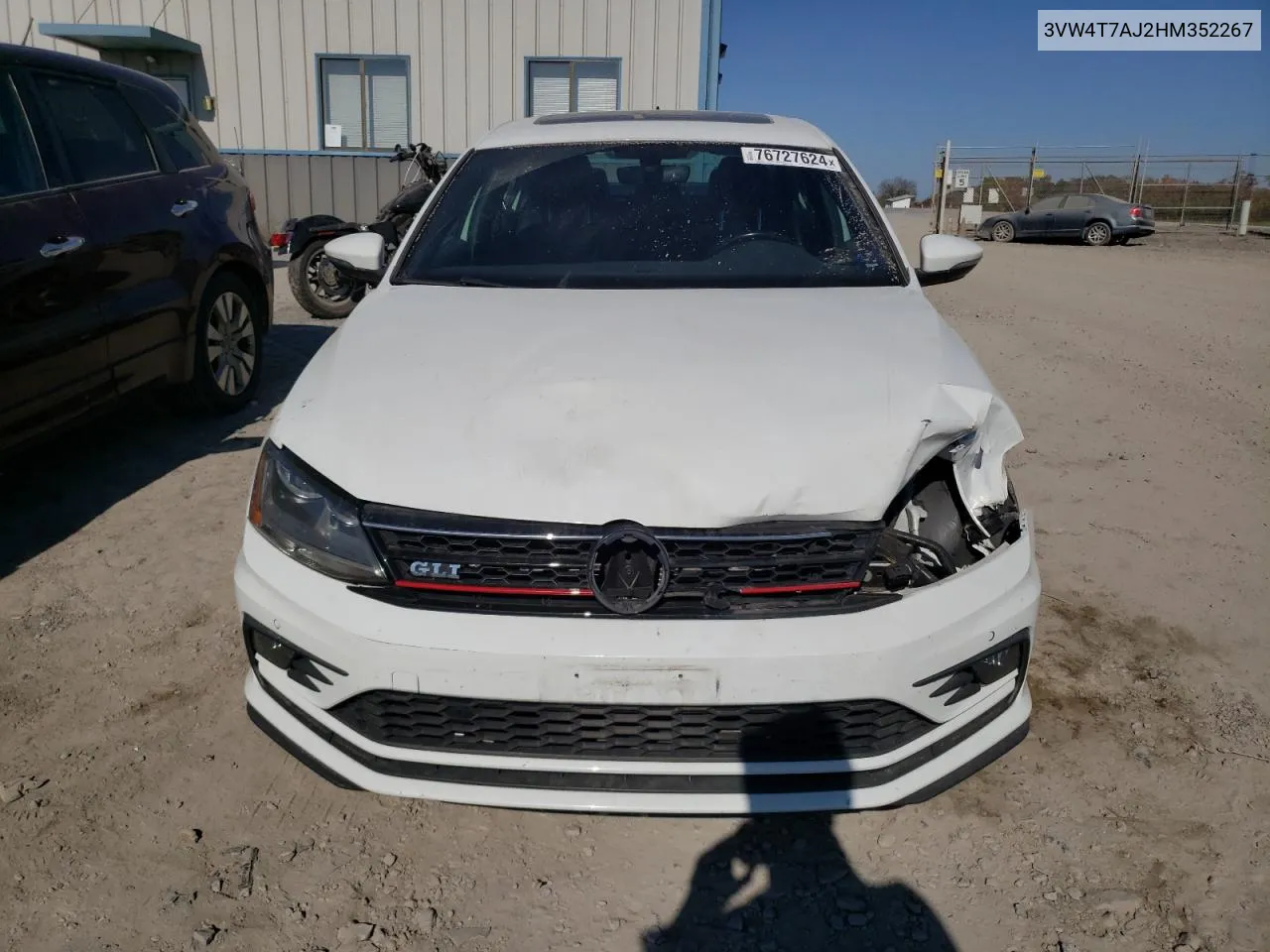 3VW4T7AJ2HM352267 2017 Volkswagen Jetta Gli