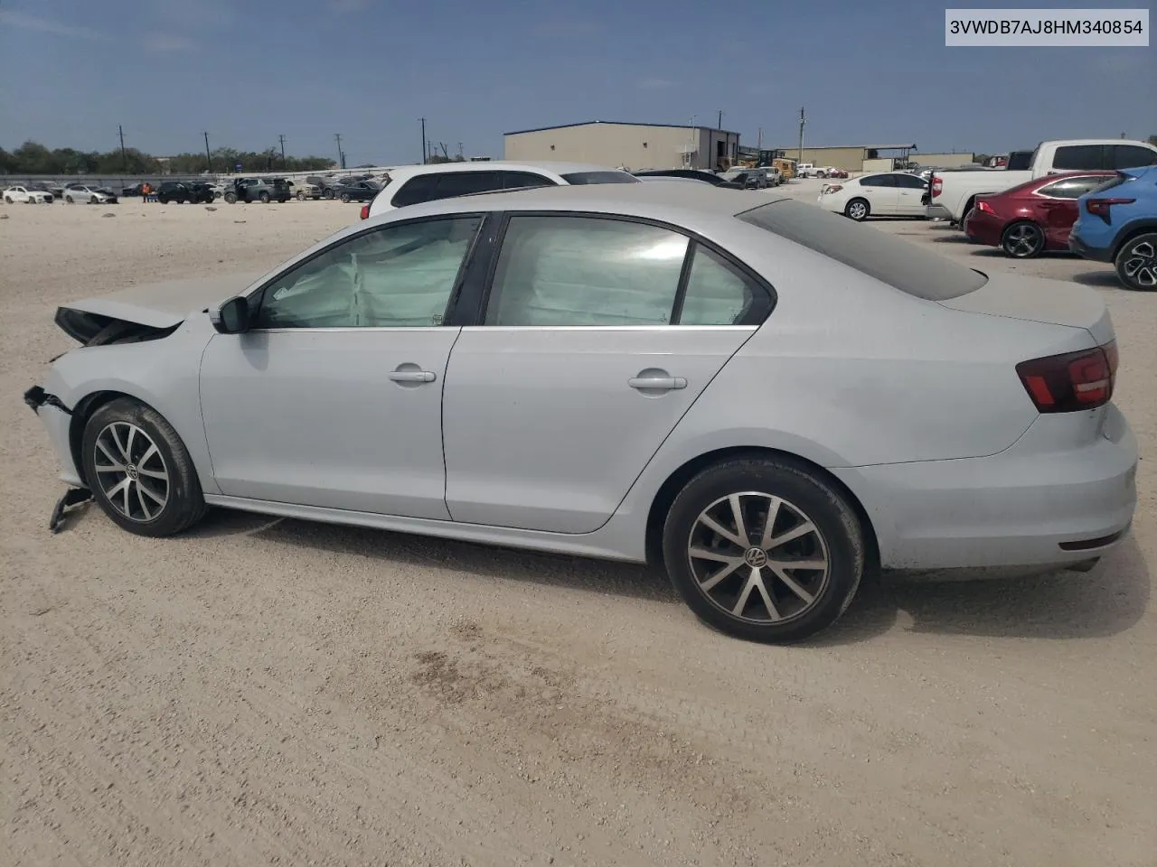 2017 Volkswagen Jetta Se VIN: 3VWDB7AJ8HM340854 Lot: 76811454