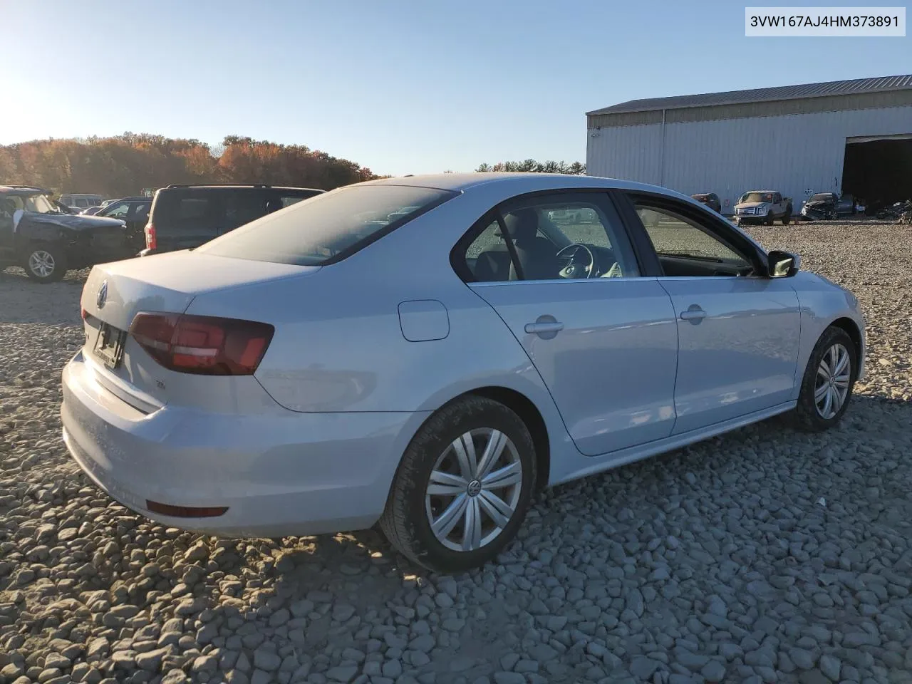 2017 Volkswagen Jetta S VIN: 3VW167AJ4HM373891 Lot: 77080874