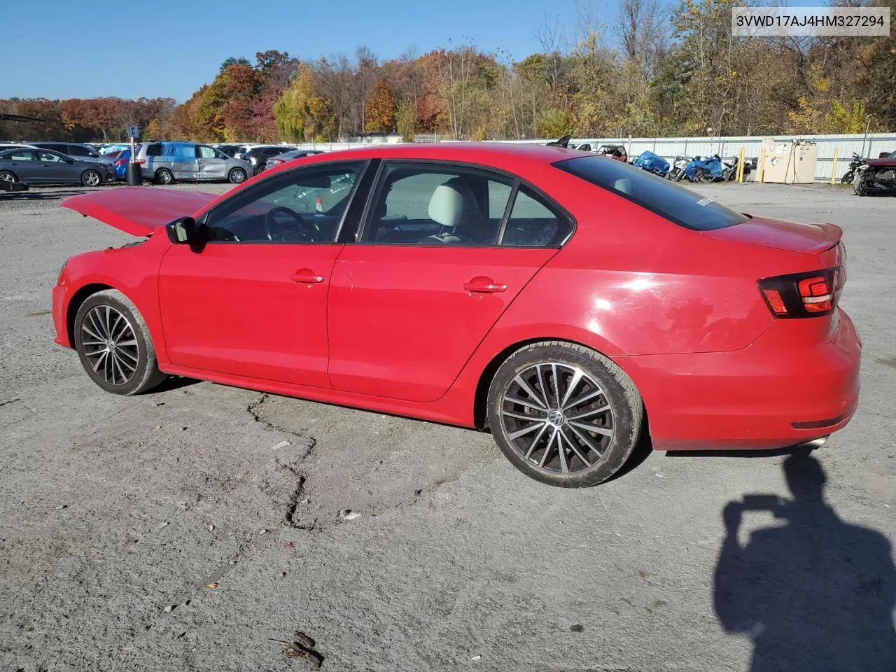 2017 Volkswagen Jetta Sport VIN: 3VWD17AJ4HM327294 Lot: 77270804