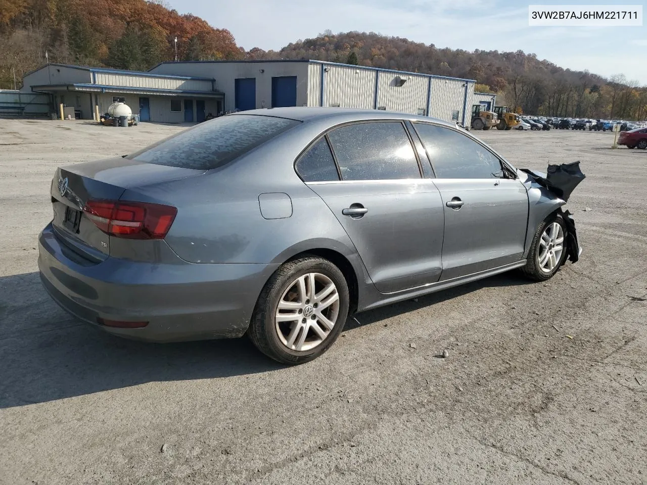 2017 Volkswagen Jetta S VIN: 3VW2B7AJ6HM221711 Lot: 77447134