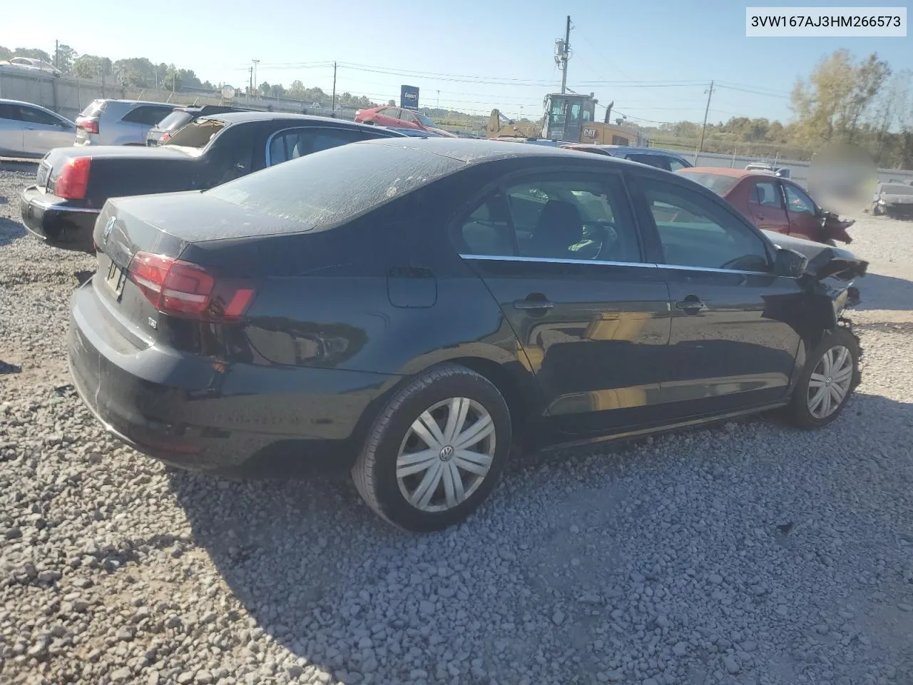 2017 Volkswagen Jetta S VIN: 3VW167AJ3HM266573 Lot: 77460354