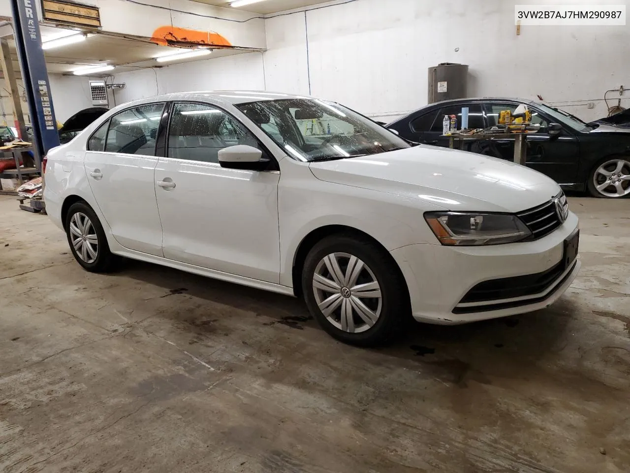 2017 Volkswagen Jetta S VIN: 3VW2B7AJ7HM290987 Lot: 77499534