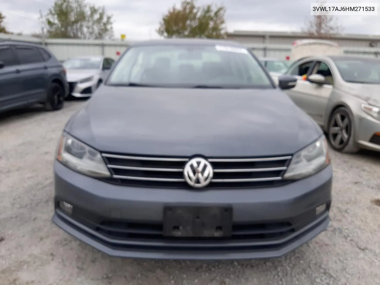 2017 Volkswagen Jetta Sel VIN: 3VWL17AJ6HM271533 Lot: 77918604