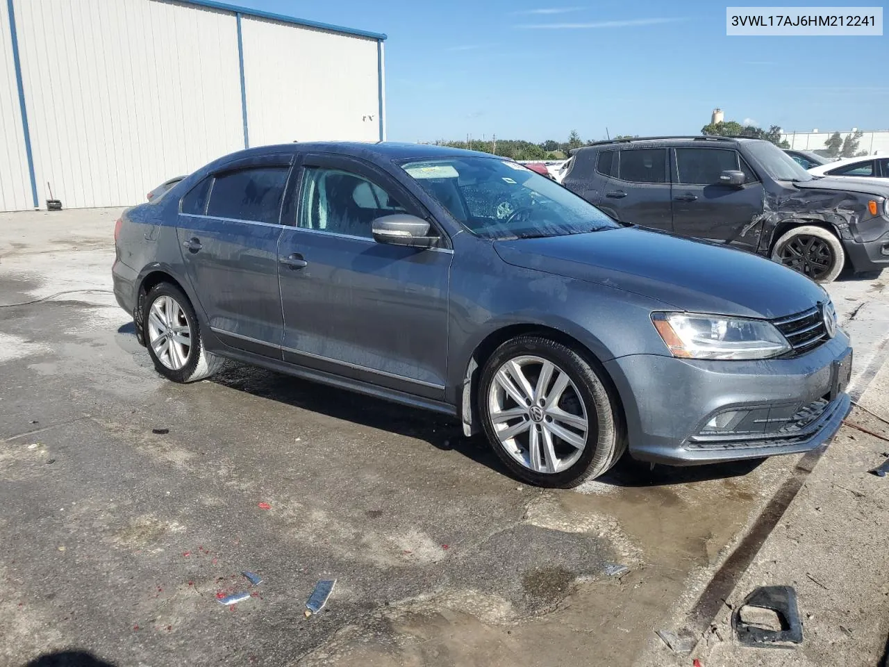 2017 Volkswagen Jetta Sel VIN: 3VWL17AJ6HM212241 Lot: 77942104