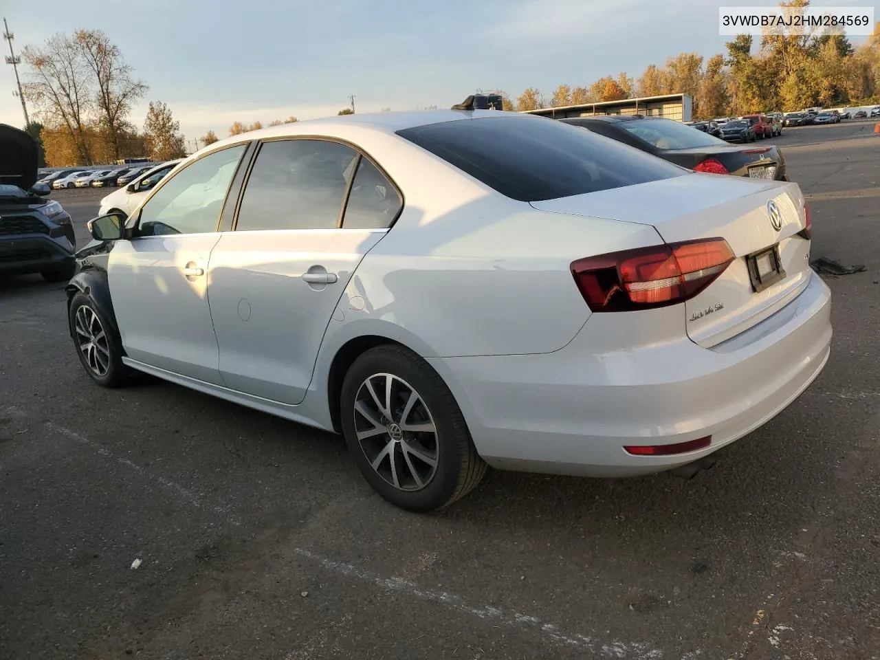 2017 Volkswagen Jetta Se VIN: 3VWDB7AJ2HM284569 Lot: 78917354