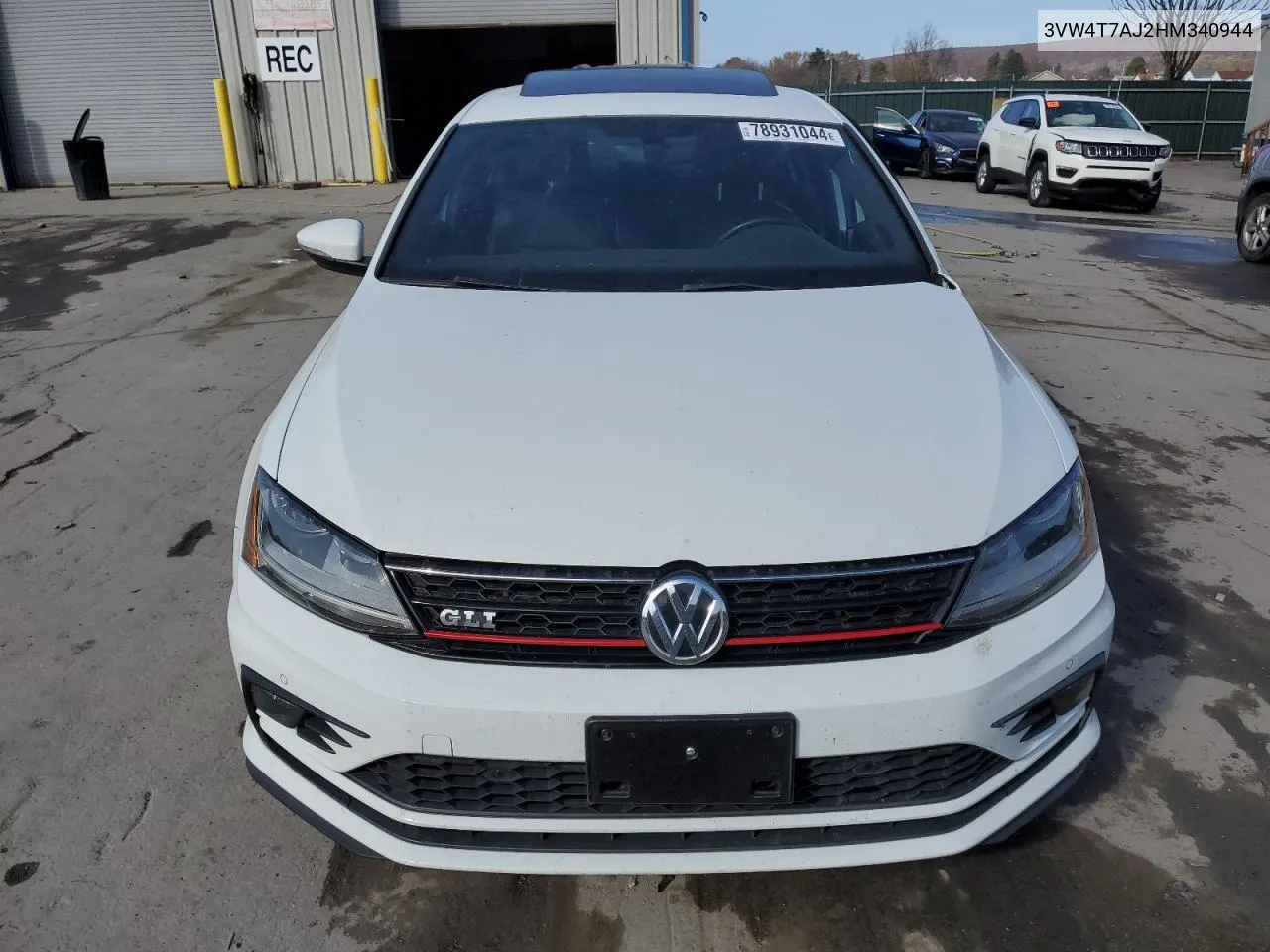 2017 Volkswagen Jetta Gli VIN: 3VW4T7AJ2HM340944 Lot: 78931044