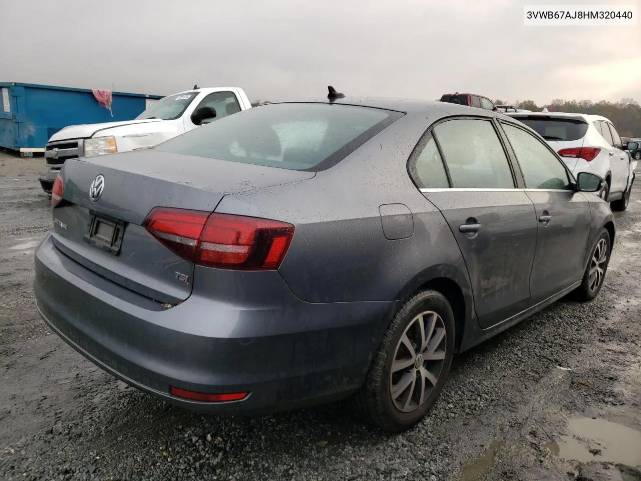 2017 Volkswagen Jetta Se VIN: 3VWB67AJ8HM320440 Lot: 79313084