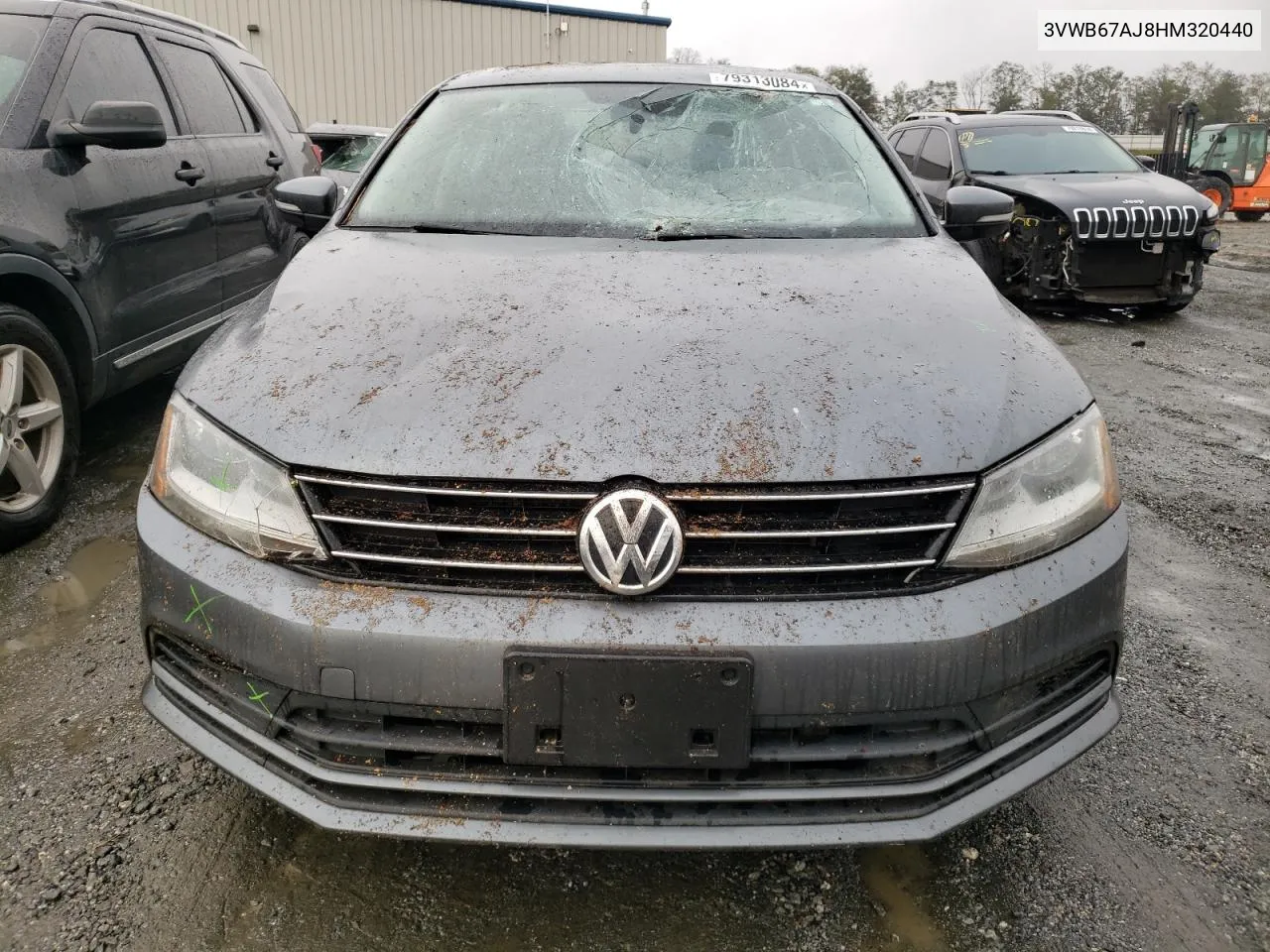 2017 Volkswagen Jetta Se VIN: 3VWB67AJ8HM320440 Lot: 79313084