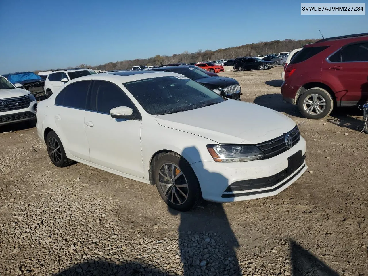 2017 Volkswagen Jetta Se VIN: 3VWDB7AJ9HM227284 Lot: 79513884