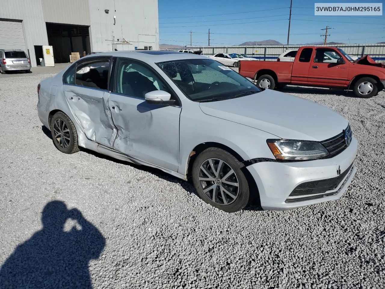 2017 Volkswagen Jetta Se VIN: 3VWDB7AJ0HM295165 Lot: 79557474