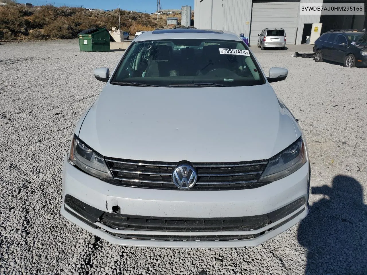 2017 Volkswagen Jetta Se VIN: 3VWDB7AJ0HM295165 Lot: 79557474