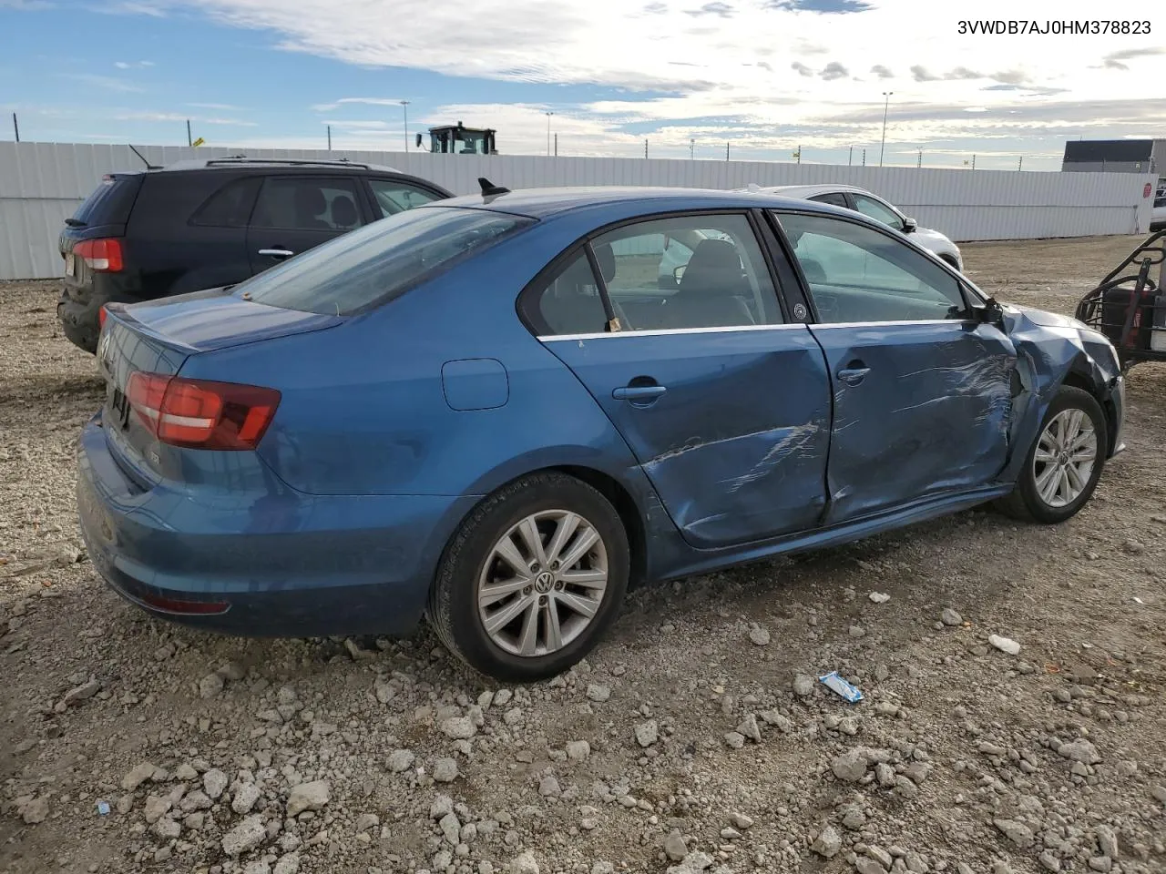 2017 Volkswagen Jetta Se VIN: 3VWDB7AJ0HM378823 Lot: 79848224