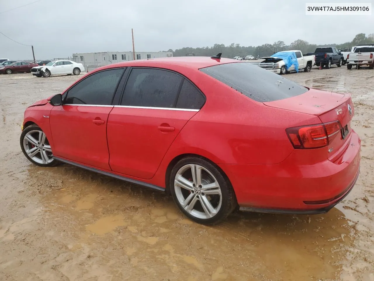 2017 Volkswagen Jetta Gli VIN: 3VW4T7AJ5HM309106 Lot: 79892494