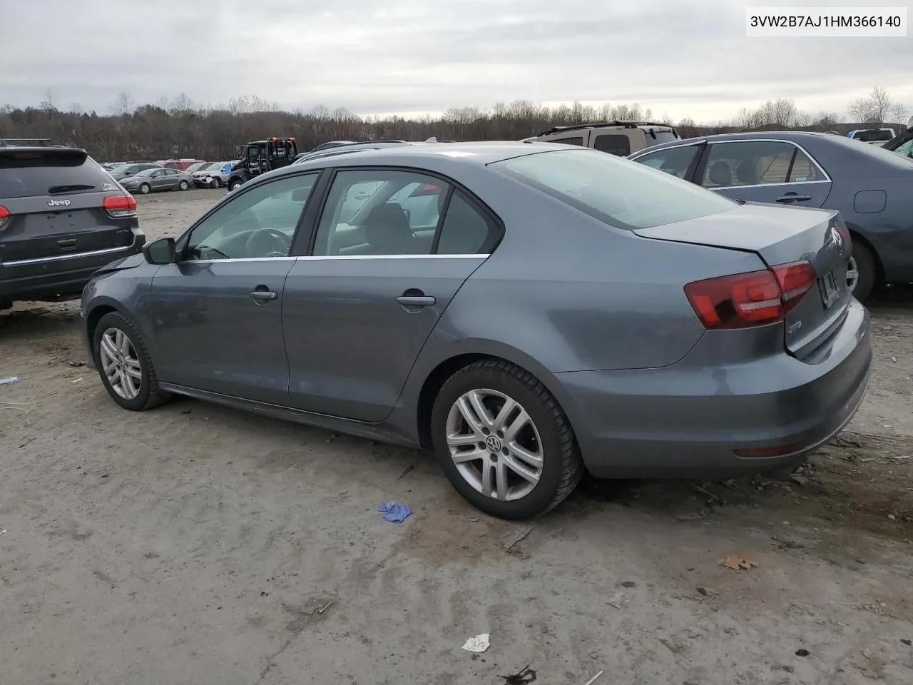 2017 Volkswagen Jetta S VIN: 3VW2B7AJ1HM366140 Lot: 80281264