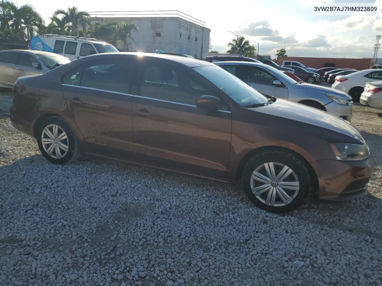 2017 Volkswagen Jetta S VIN: 3VW2B7AJ7HM323809 Lot: 80429774