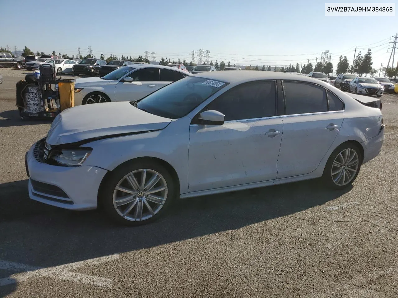 2017 Volkswagen Jetta S VIN: 3VW2B7AJ9HM384868 Lot: 80610864