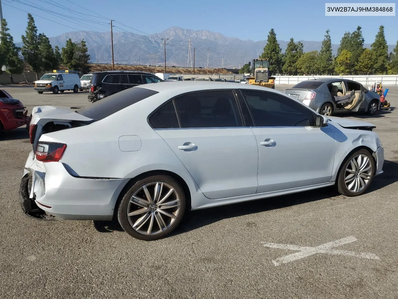 2017 Volkswagen Jetta S VIN: 3VW2B7AJ9HM384868 Lot: 80610864