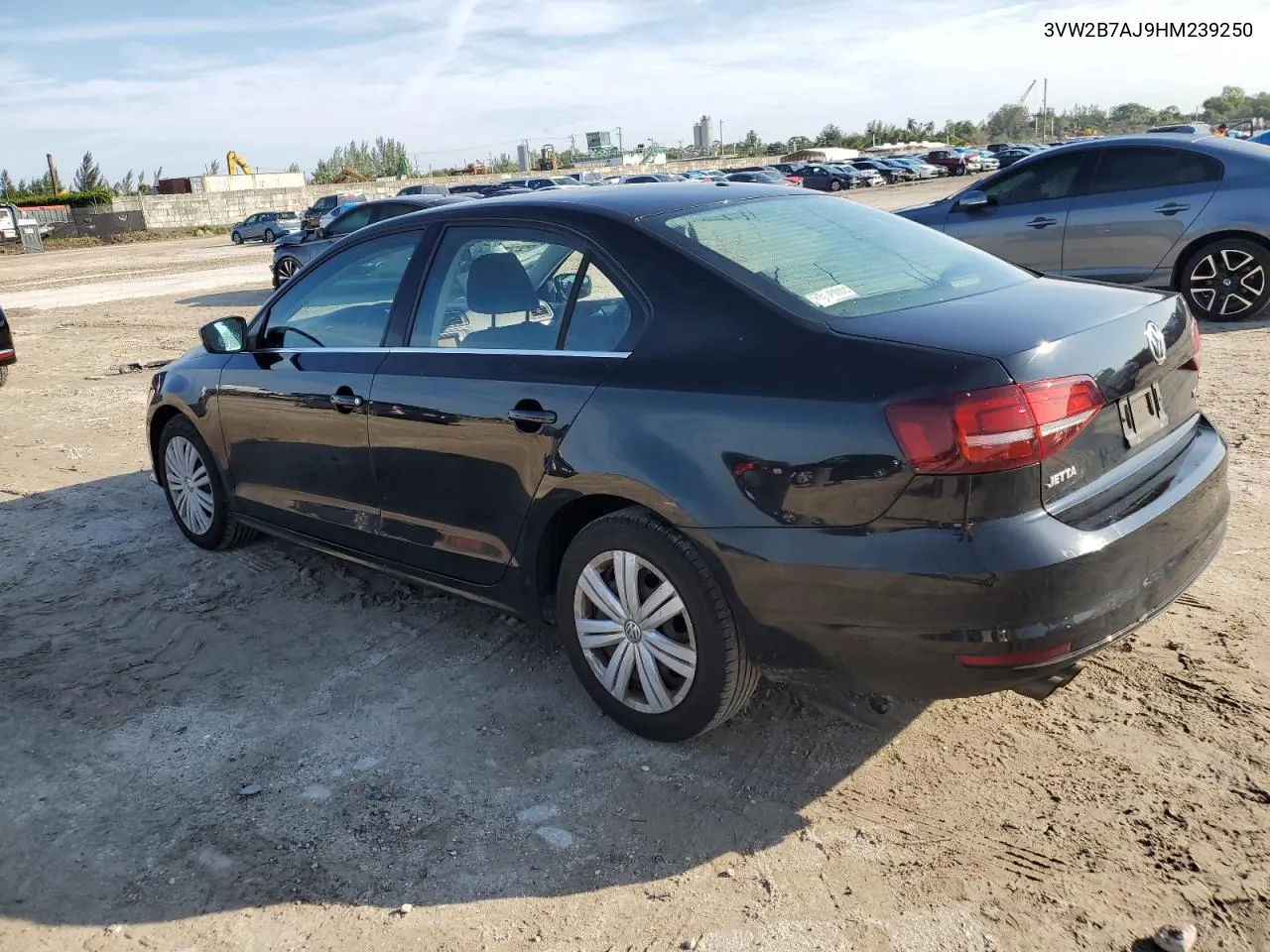 2017 Volkswagen Jetta S VIN: 3VW2B7AJ9HM239250 Lot: 82290183