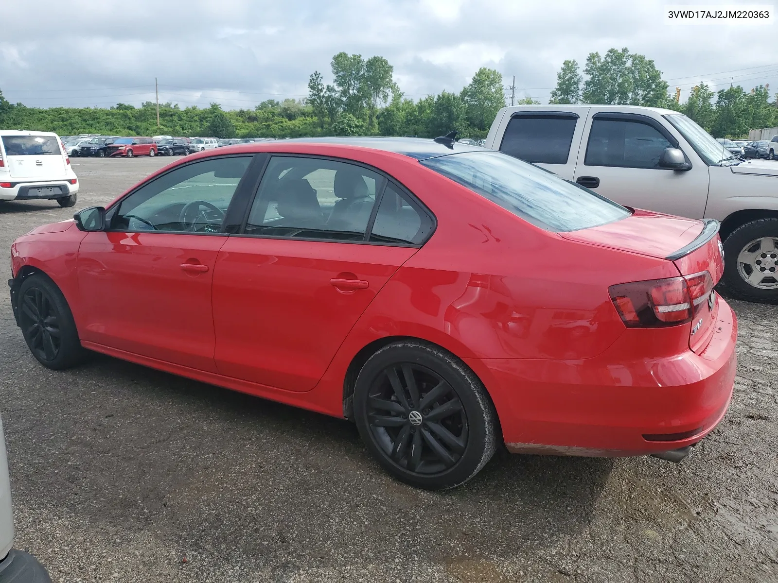 2018 Volkswagen Jetta Sport VIN: 3VWD17AJ2JM220363 Lot: 54996484