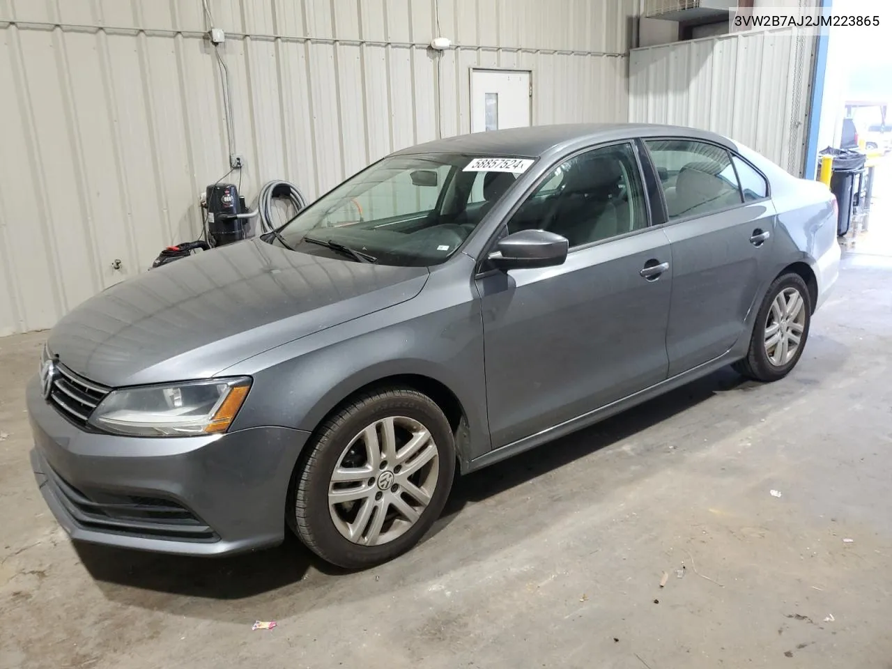 2018 Volkswagen Jetta S VIN: 3VW2B7AJ2JM223865 Lot: 58857524