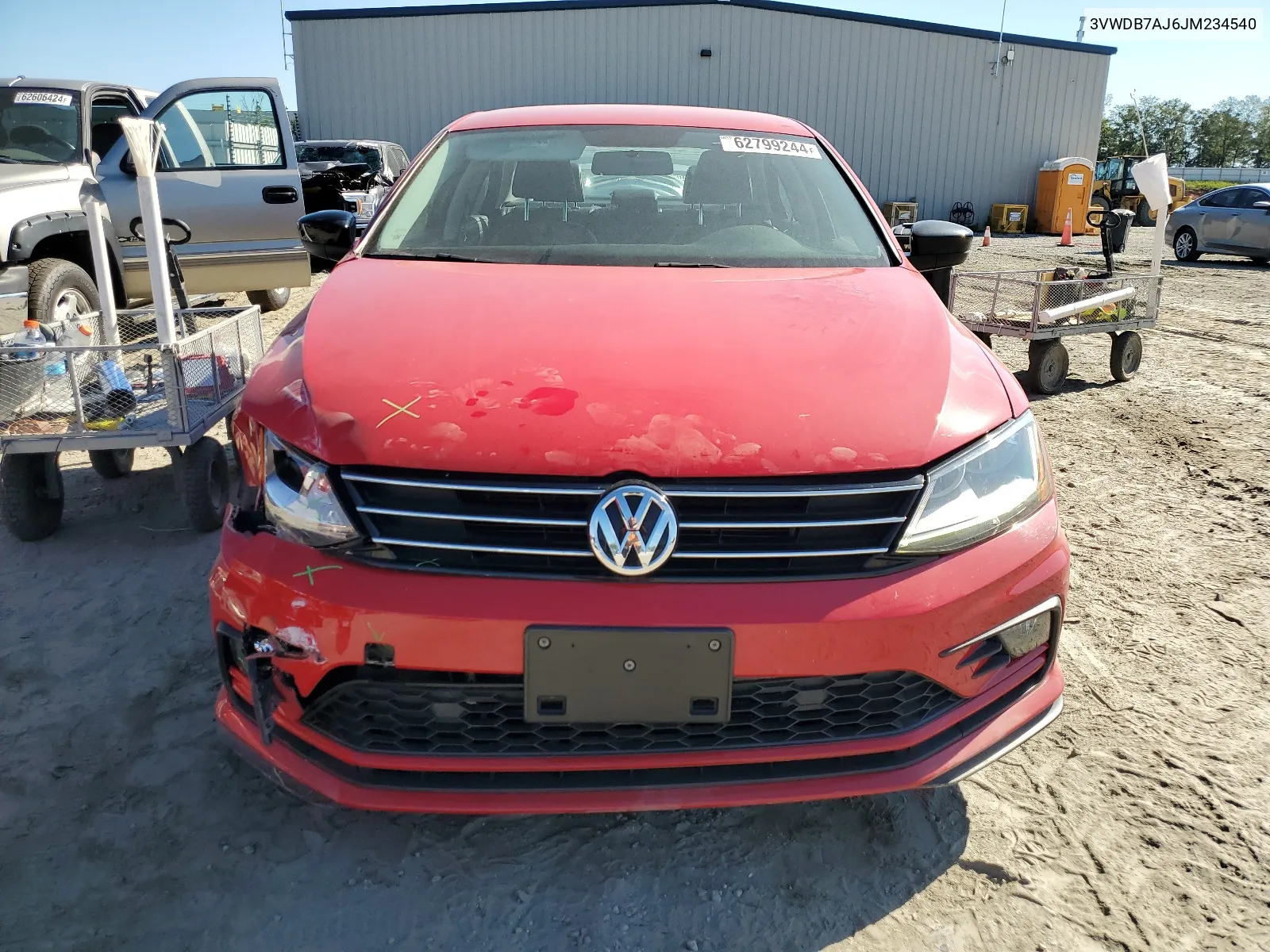 3VWDB7AJ6JM234540 2018 Volkswagen Jetta Se