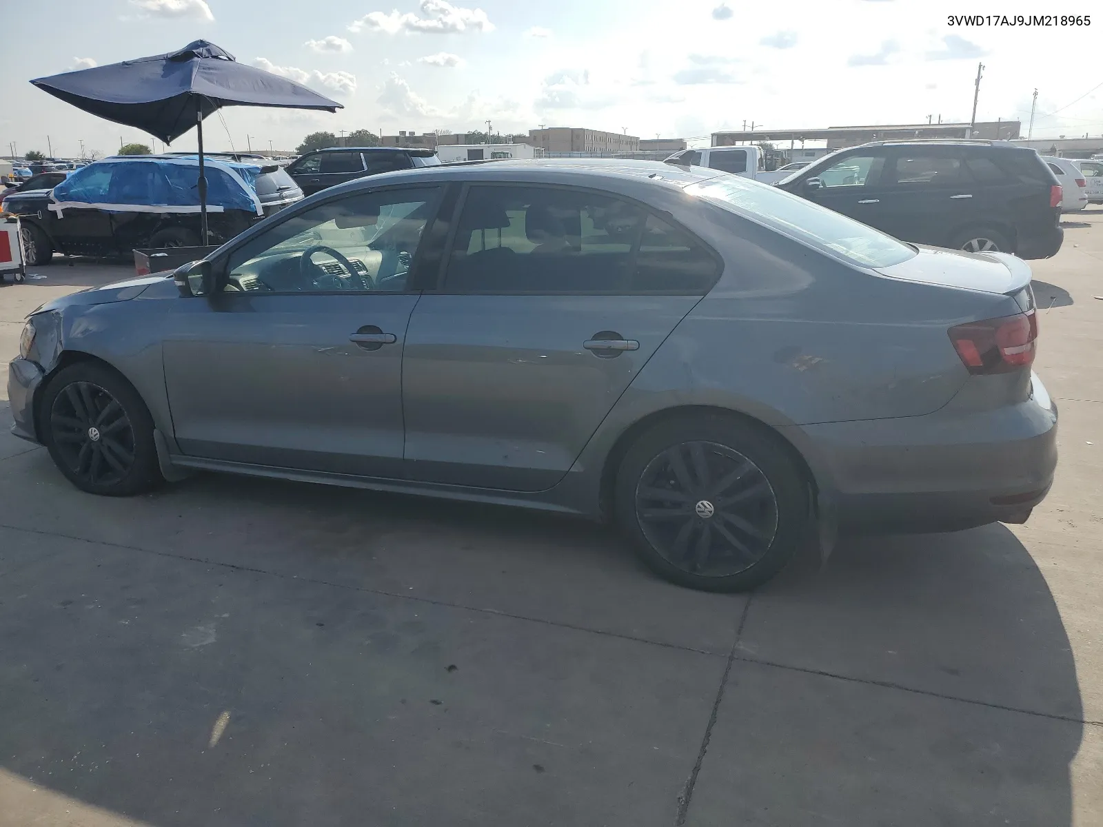 2018 Volkswagen Jetta Sport VIN: 3VWD17AJ9JM218965 Lot: 63712484