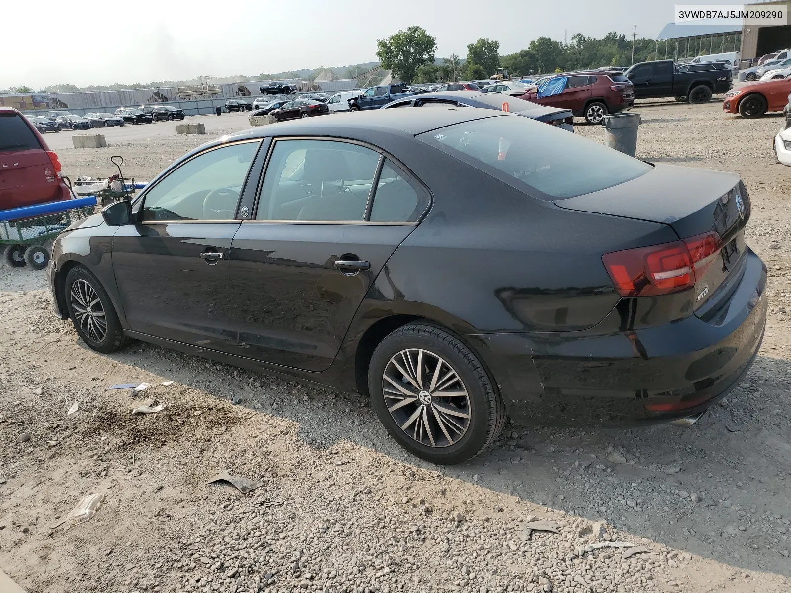 2018 Volkswagen Jetta Se VIN: 3VWDB7AJ5JM209290 Lot: 64816954