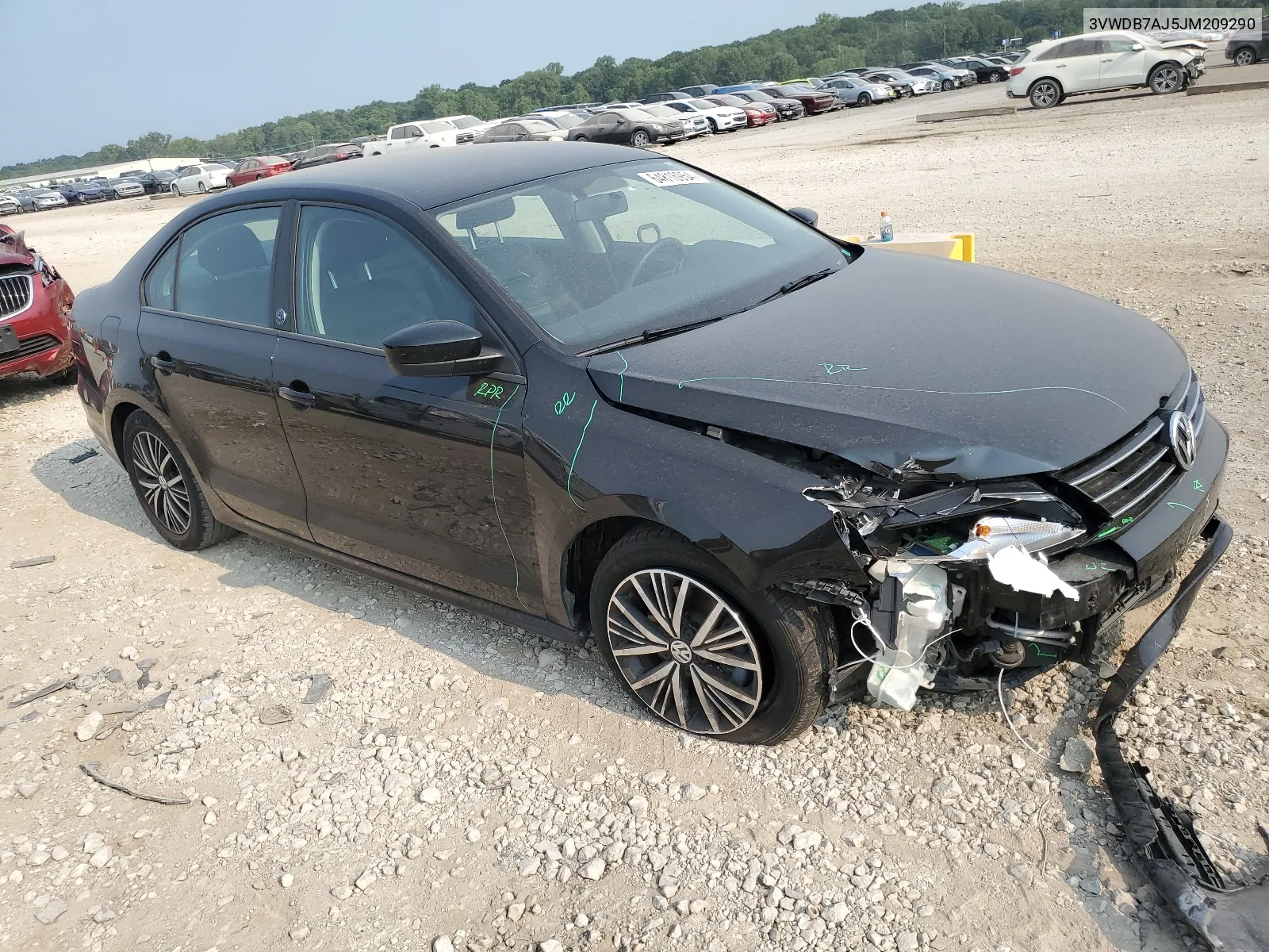 3VWDB7AJ5JM209290 2018 Volkswagen Jetta Se