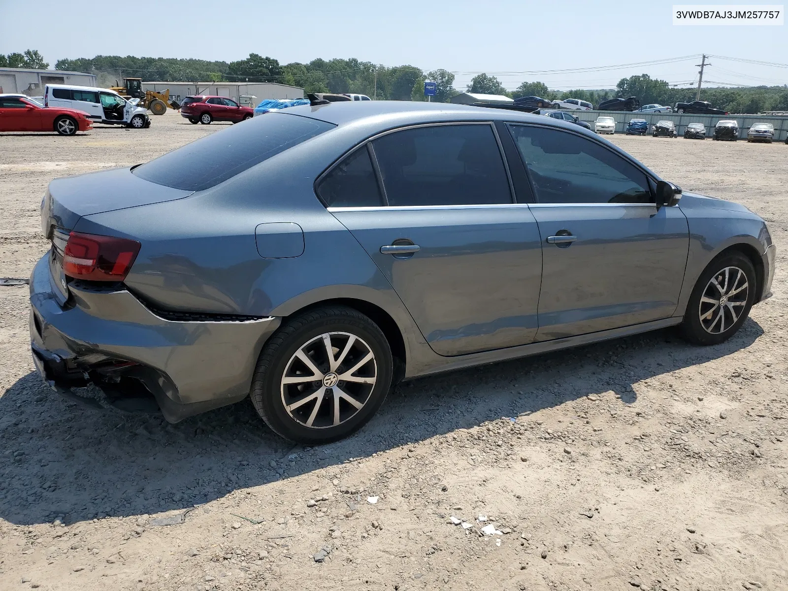 2018 Volkswagen Jetta Se VIN: 3VWDB7AJ3JM257757 Lot: 66165904