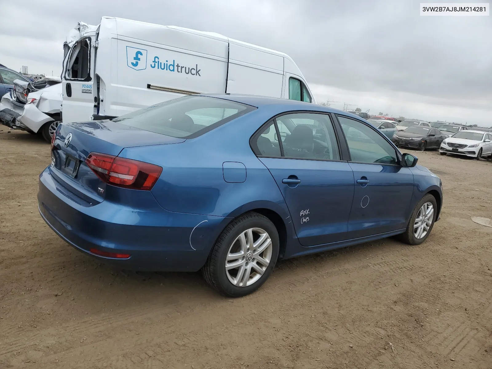 3VW2B7AJ8JM214281 2018 Volkswagen Jetta S