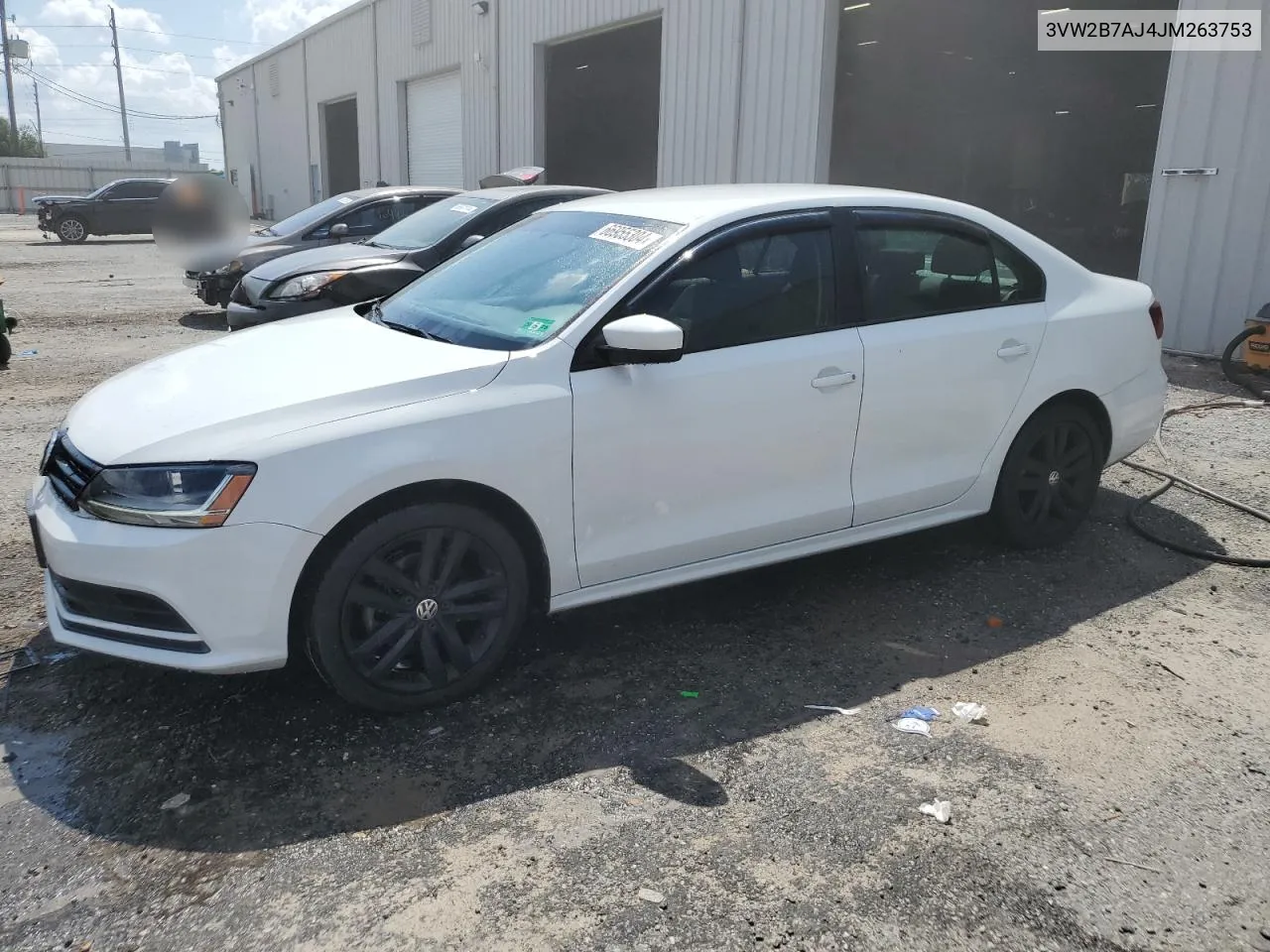 3VW2B7AJ4JM263753 2018 Volkswagen Jetta S