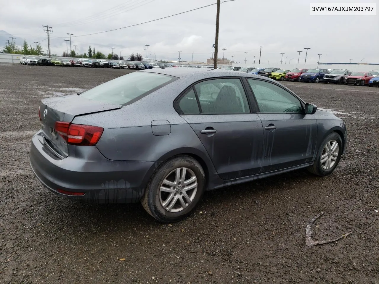 2018 Volkswagen Jetta S VIN: 3VW167AJXJM203797 Lot: 68464644