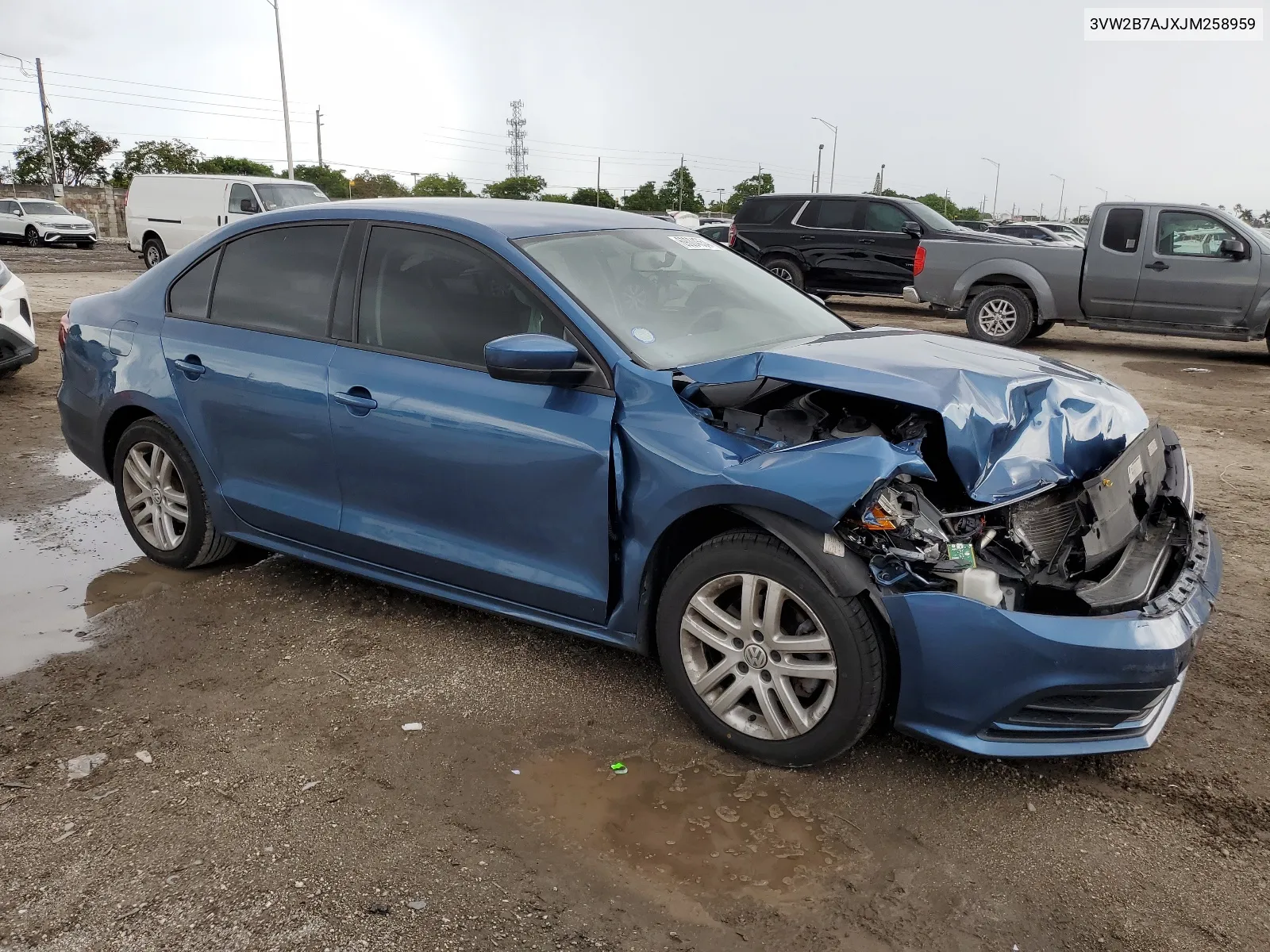 3VW2B7AJXJM258959 2018 Volkswagen Jetta S