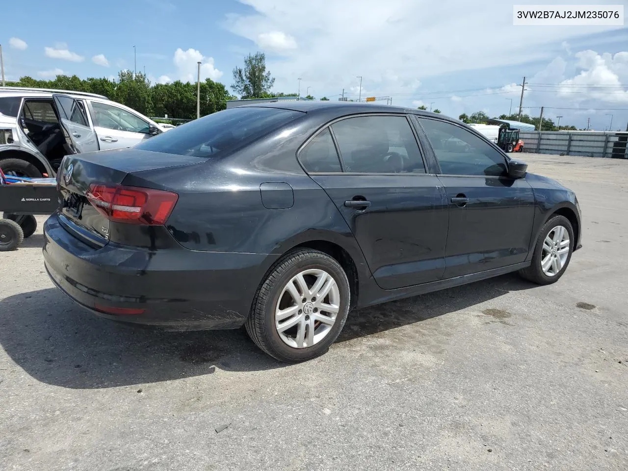 2018 Volkswagen Jetta S VIN: 3VW2B7AJ2JM235076 Lot: 70331444