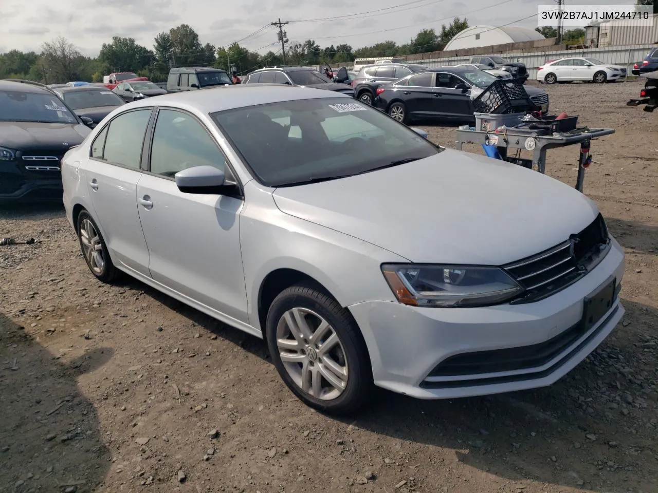 2018 Volkswagen Jetta S VIN: 3VW2B7AJ1JM244710 Lot: 70477514