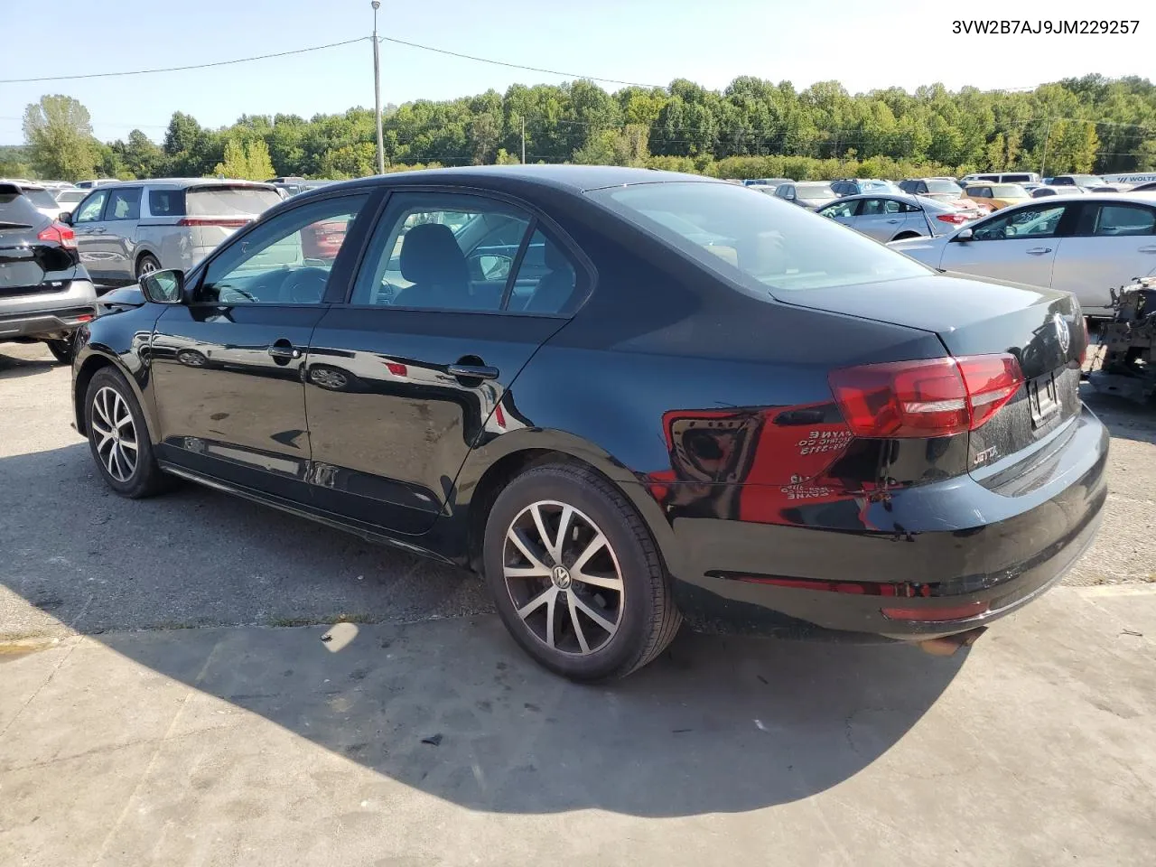 2018 Volkswagen Jetta S VIN: 3VW2B7AJ9JM229257 Lot: 71182854