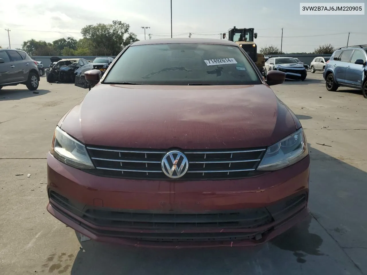 2018 Volkswagen Jetta S VIN: 3VW2B7AJ6JM220905 Lot: 71492614