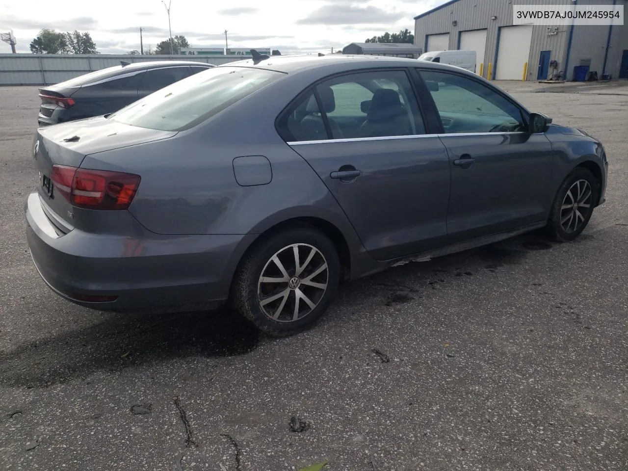 2018 Volkswagen Jetta Se VIN: 3VWDB7AJ0JM245954 Lot: 71723374