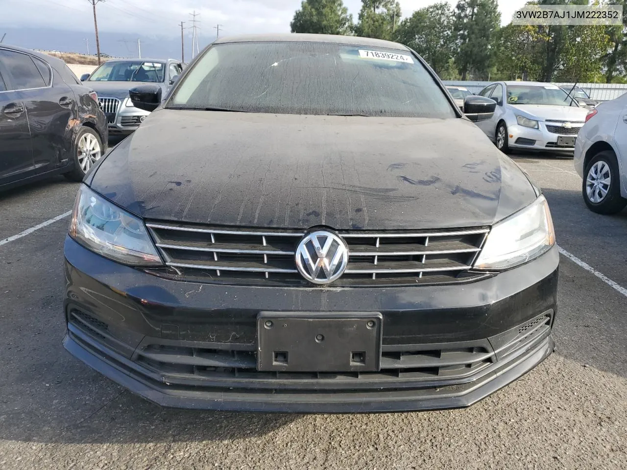 3VW2B7AJ1JM222352 2018 Volkswagen Jetta S