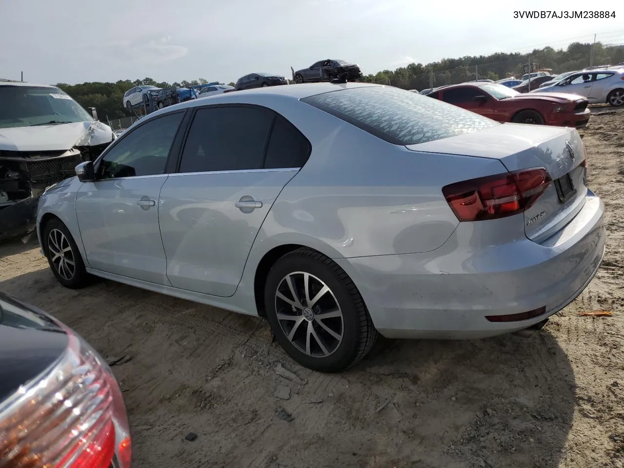 2018 Volkswagen Jetta Se VIN: 3VWDB7AJ3JM238884 Lot: 73111804