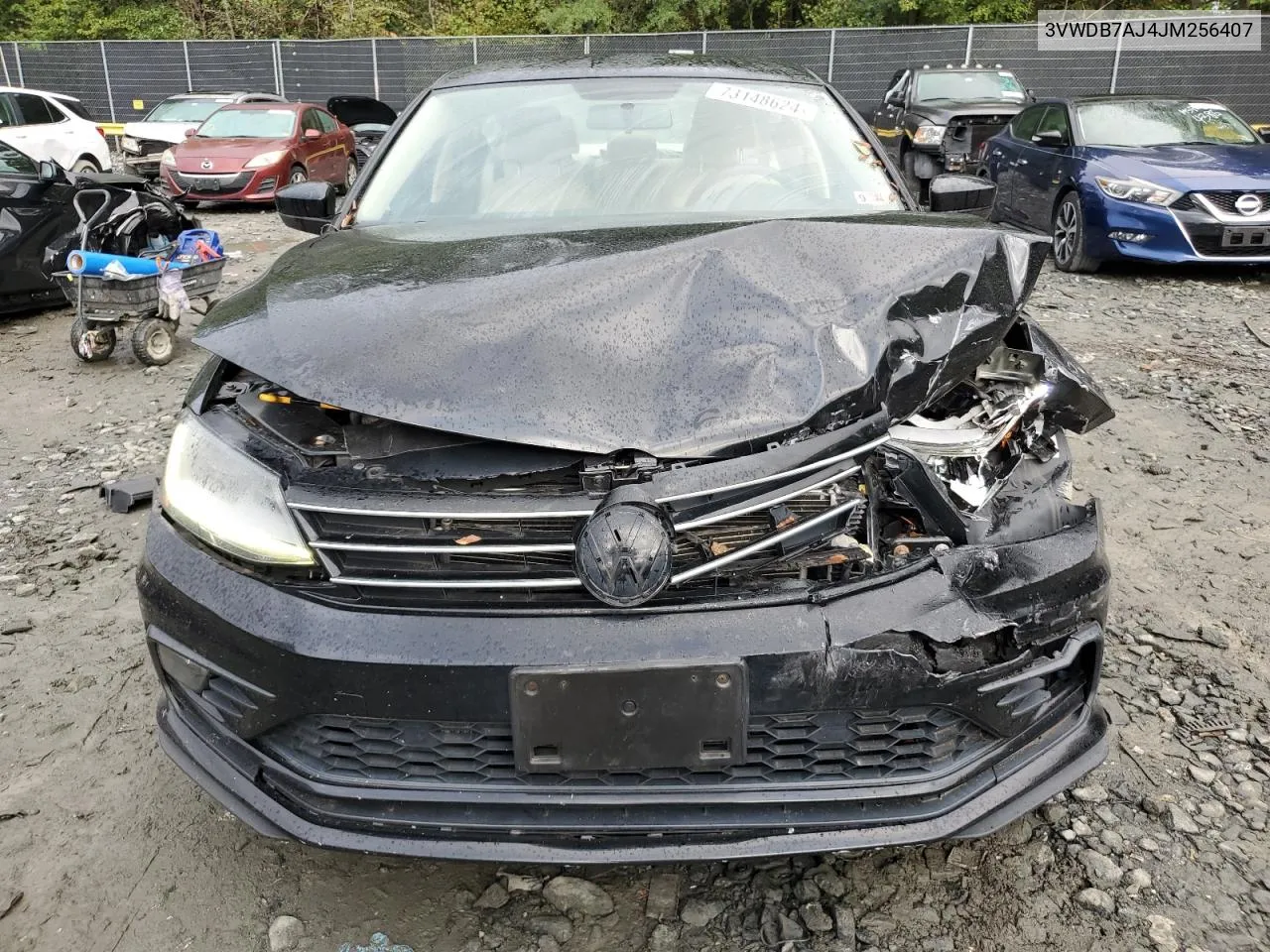 2018 Volkswagen Jetta Se VIN: 3VWDB7AJ4JM256407 Lot: 73148624