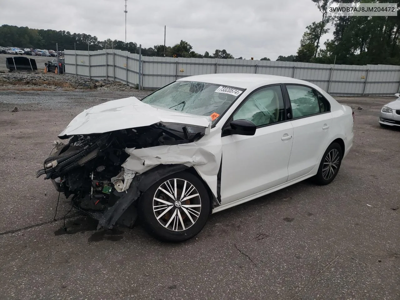 3VWDB7AJ8JM204472 2018 Volkswagen Jetta Se