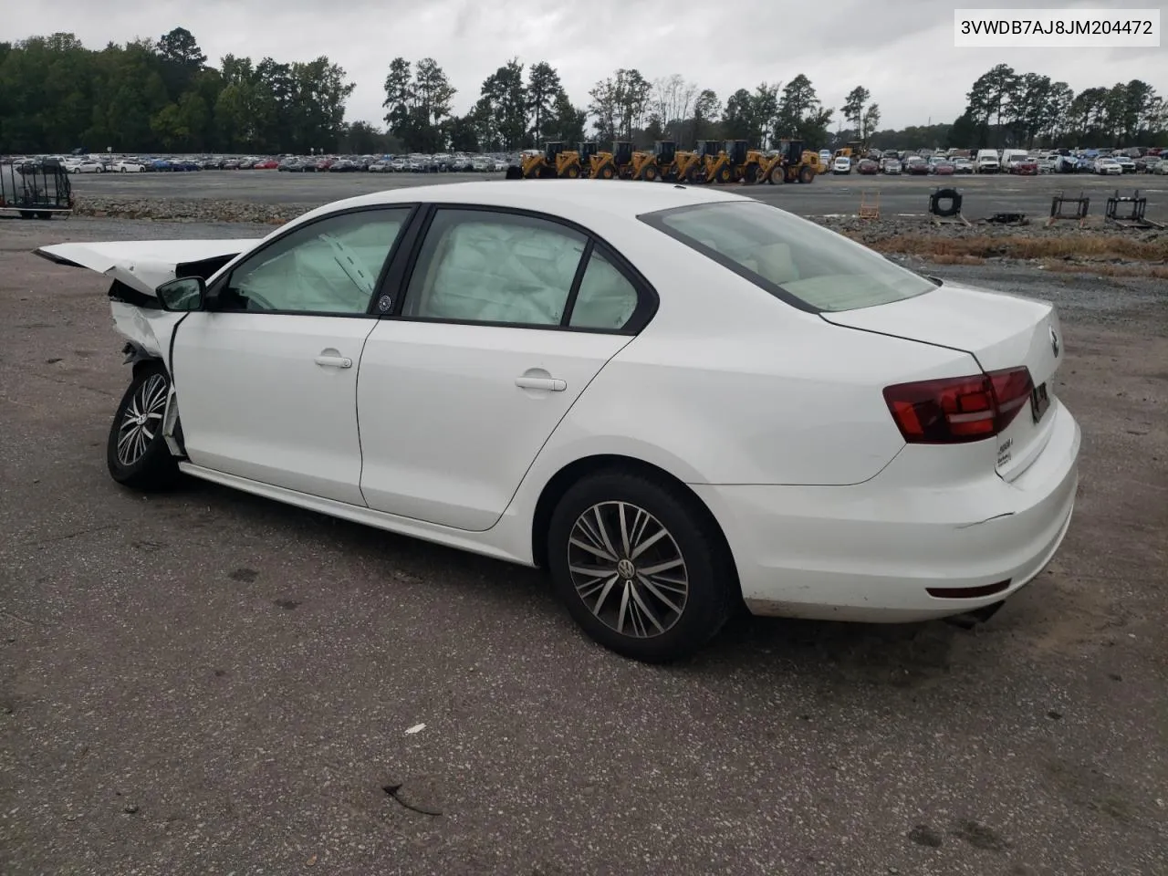 3VWDB7AJ8JM204472 2018 Volkswagen Jetta Se