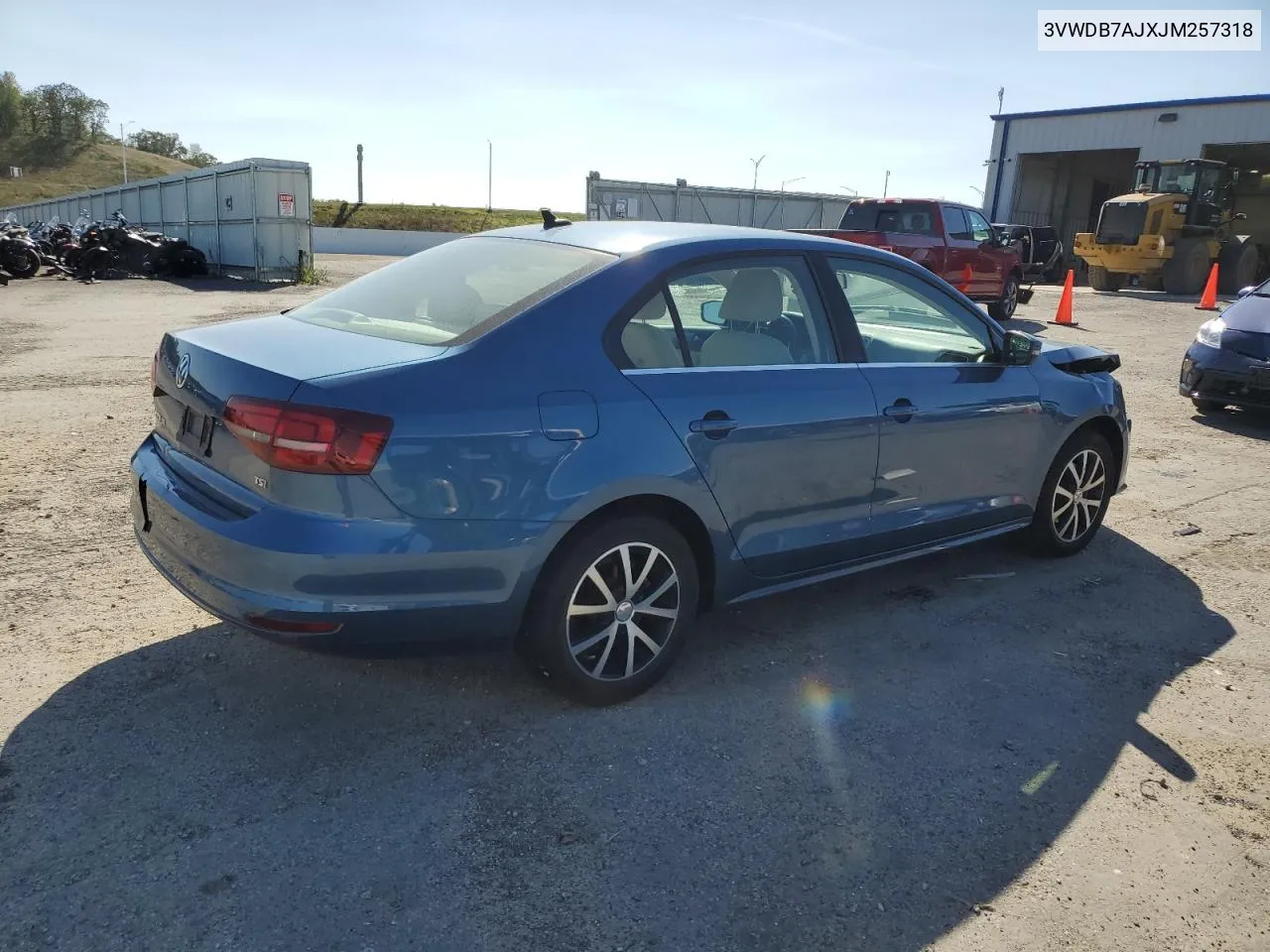 2018 Volkswagen Jetta Se VIN: 3VWDB7AJXJM257318 Lot: 74259574