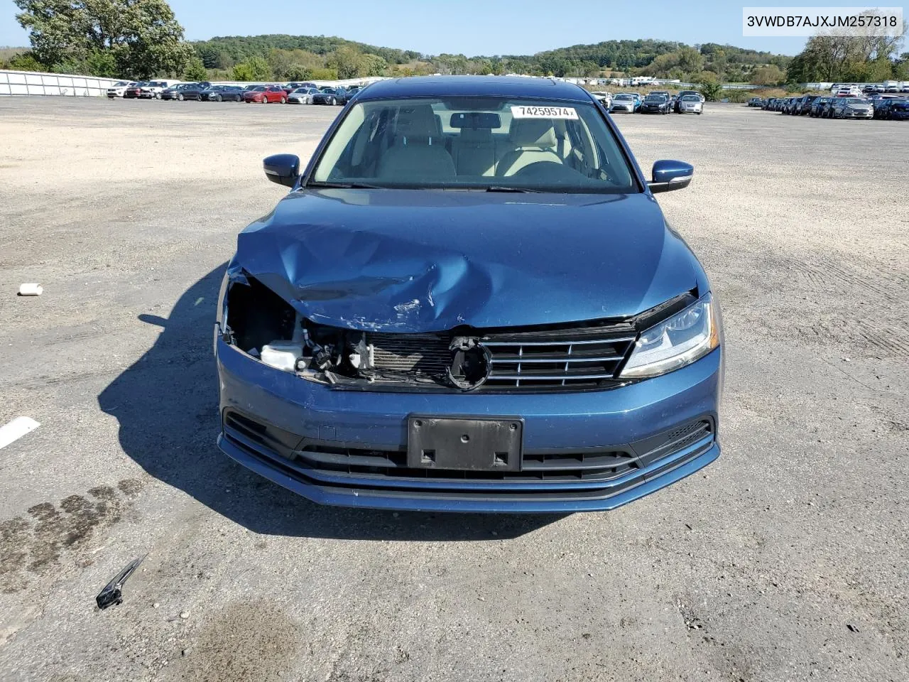 3VWDB7AJXJM257318 2018 Volkswagen Jetta Se