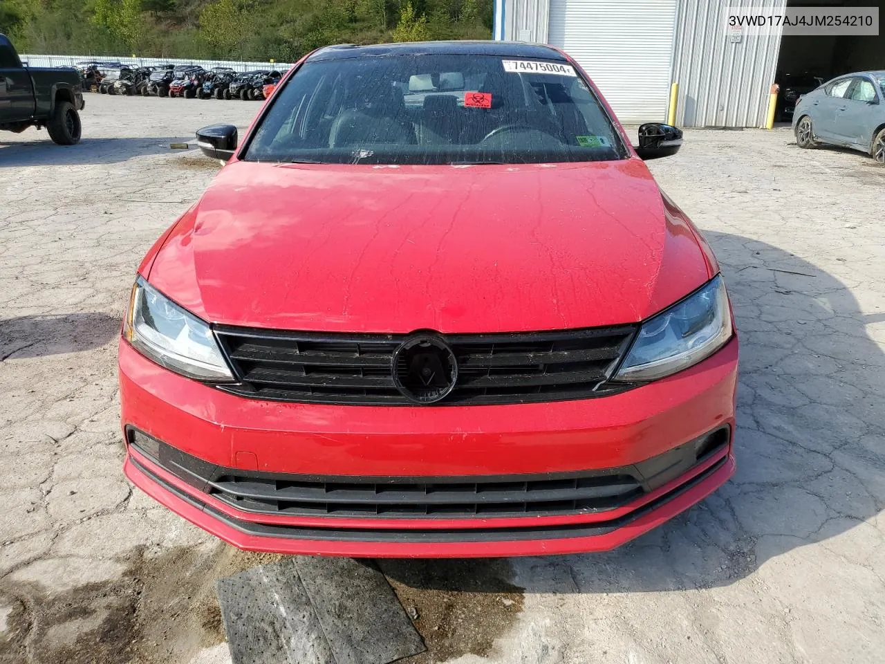 2018 Volkswagen Jetta Sport VIN: 3VWD17AJ4JM254210 Lot: 74475004