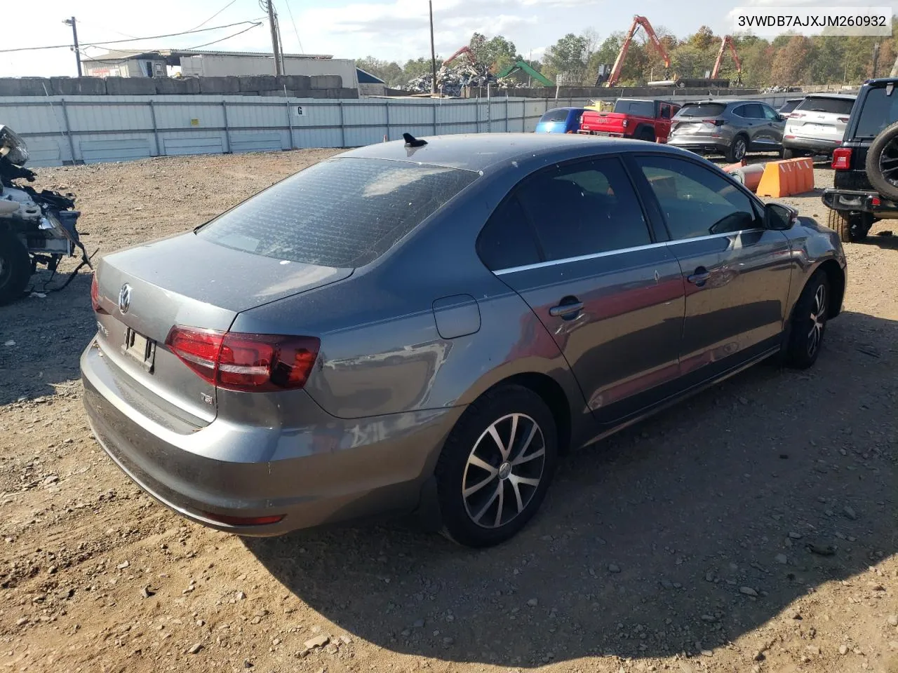 2018 Volkswagen Jetta Se VIN: 3VWDB7AJXJM260932 Lot: 74481704